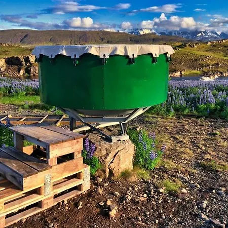 Fossatun Camping Pods & Cottages - Sleeping Bag Accommodation Exterior photo