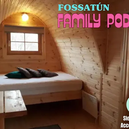 Fossatun Camping Pods & Cottages - Sleeping Bag Accommodation Exterior photo